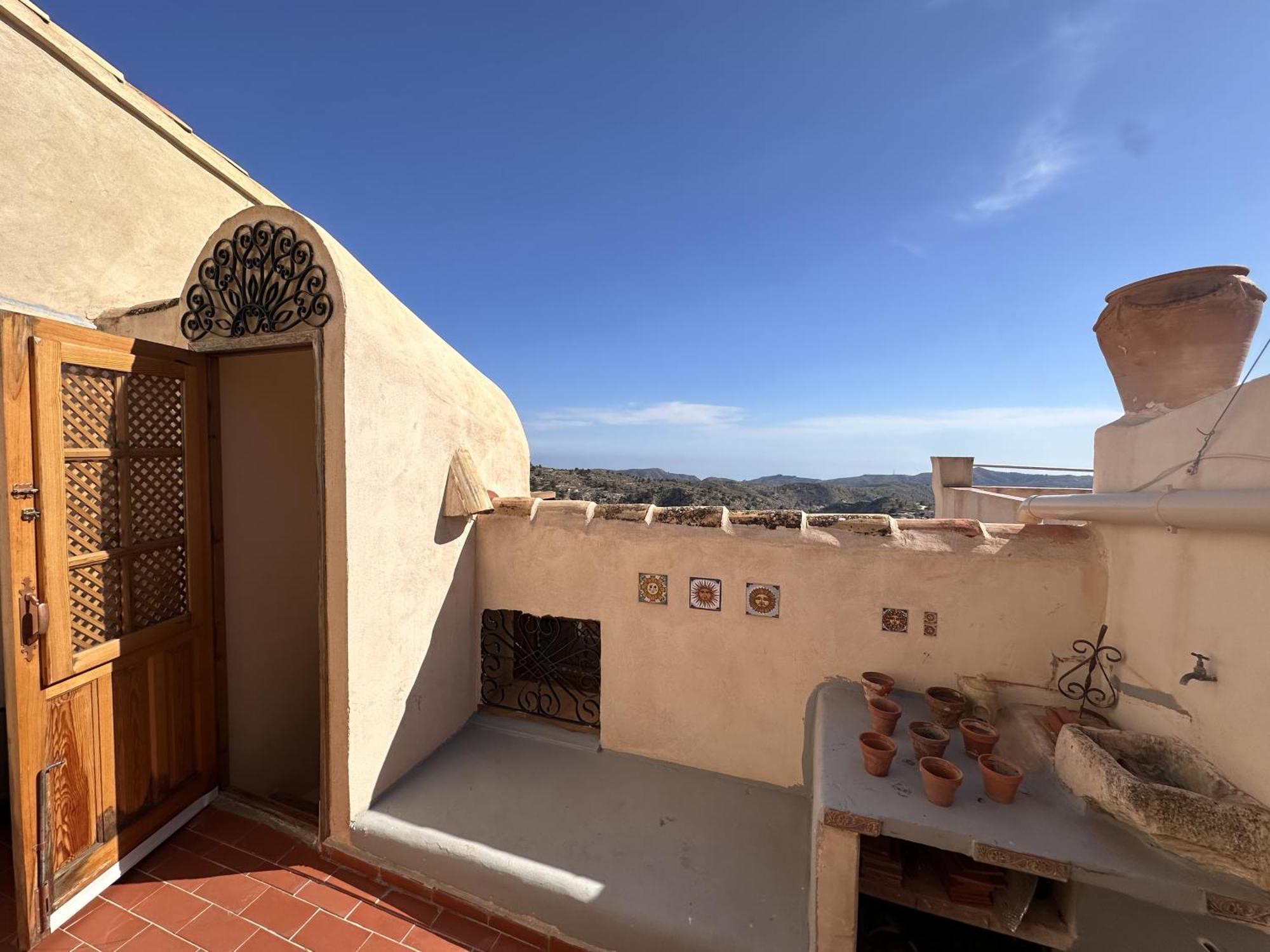 Aigues Casa Con Vistas Al Mar Y Patio De Buganvillas מראה חיצוני תמונה