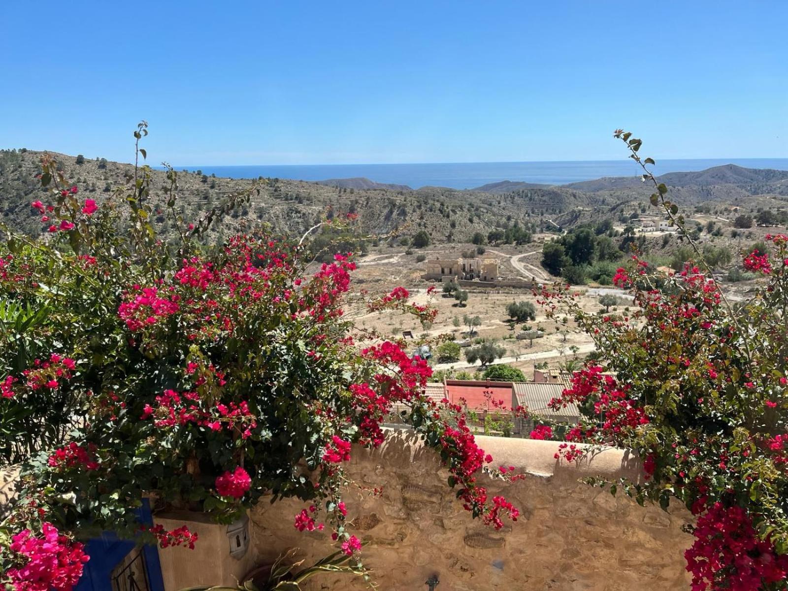 Aigues Casa Con Vistas Al Mar Y Patio De Buganvillas מראה חיצוני תמונה