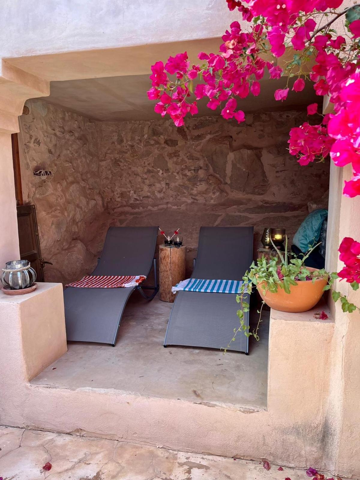 Aigues Casa Con Vistas Al Mar Y Patio De Buganvillas מראה חיצוני תמונה