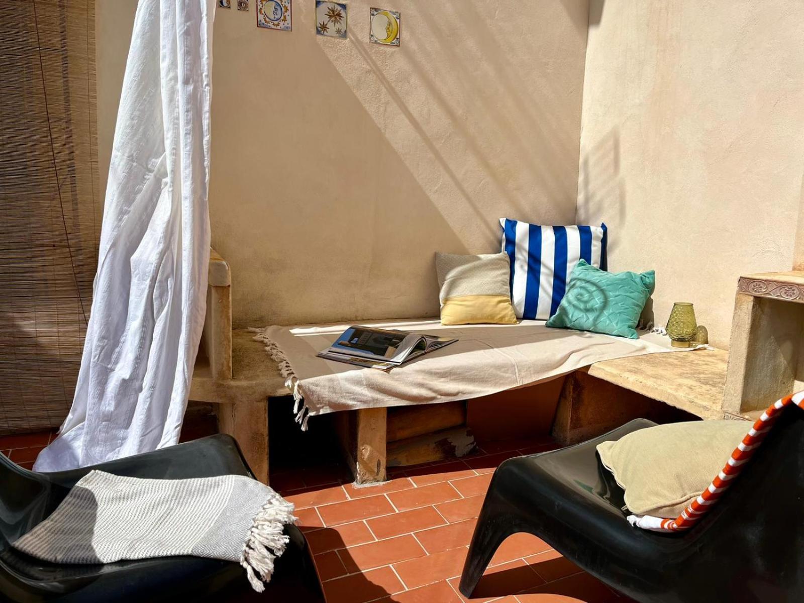 Aigues Casa Con Vistas Al Mar Y Patio De Buganvillas מראה חיצוני תמונה