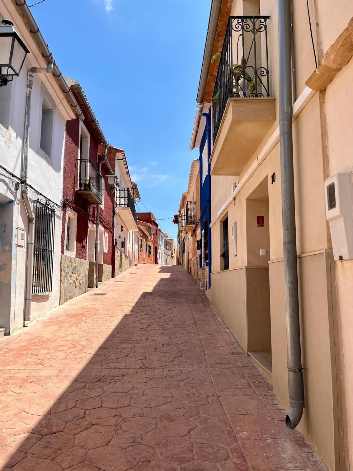 Aigues Casa Con Vistas Al Mar Y Patio De Buganvillas מראה חיצוני תמונה